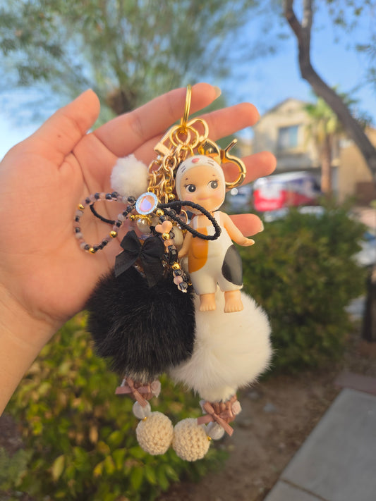 Soni Angel Cat Life Series Keychains