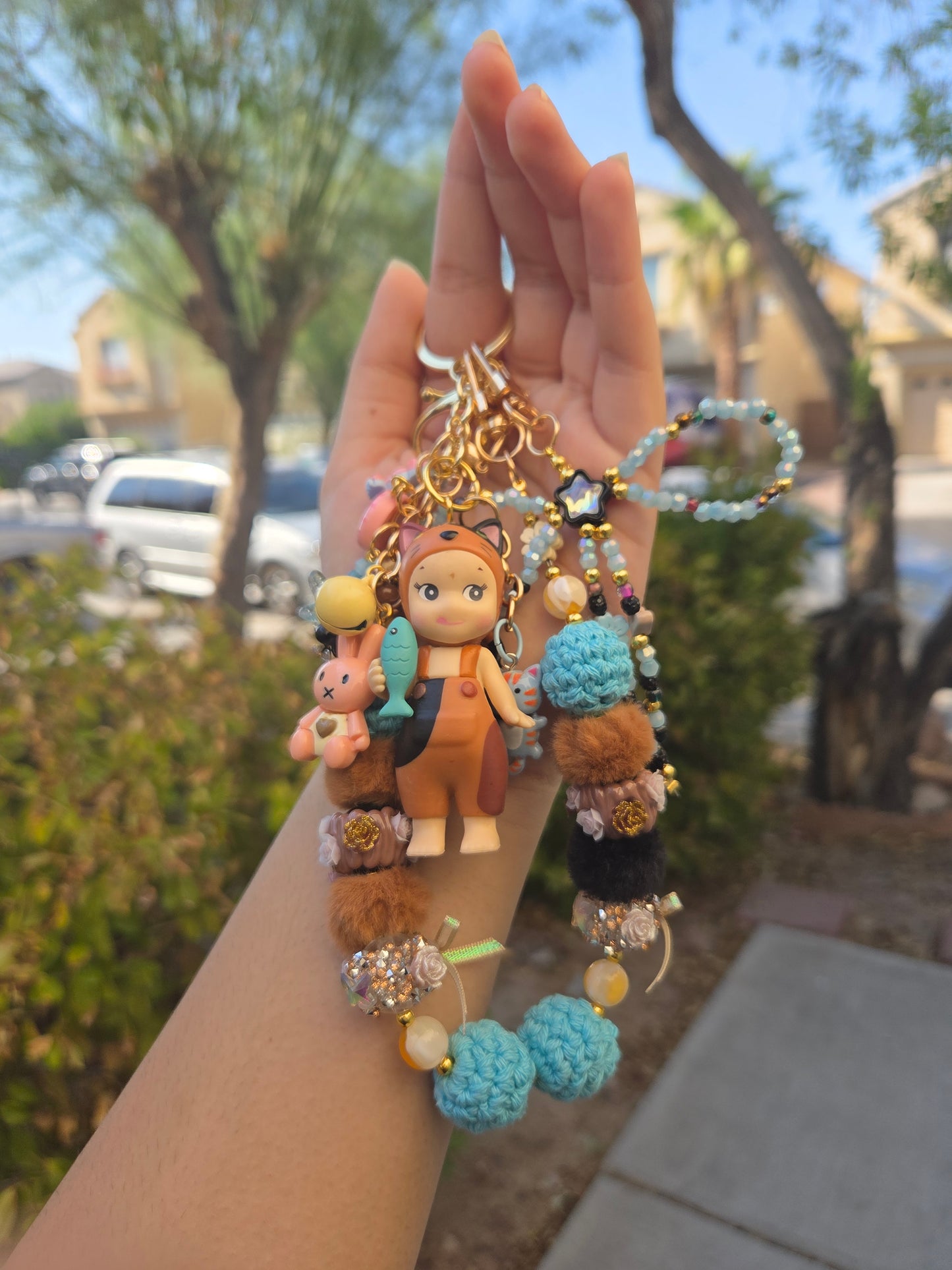 Soni Angel Cat Life Series Keychains