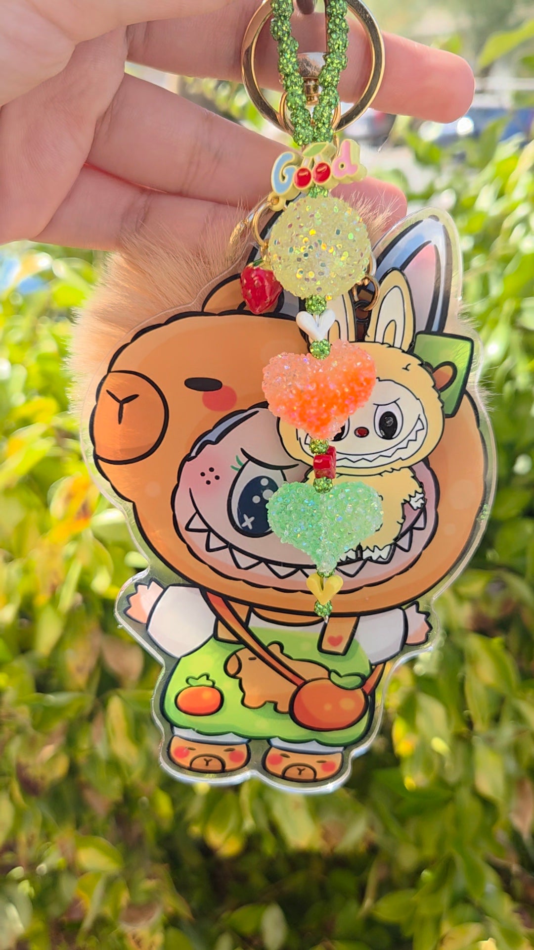 Jumbo Labubu Keychains