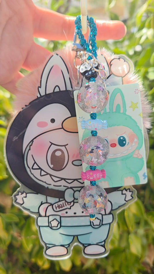 Jumbo Labubu Keychains