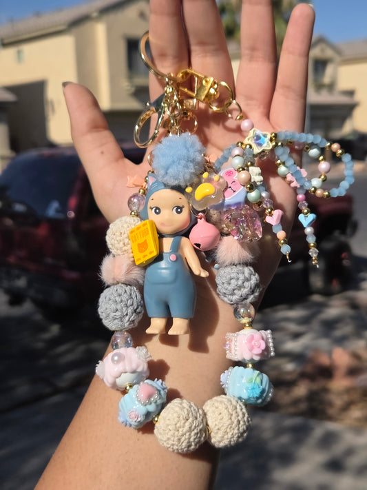 Soni Angel Cat Life Series Keychains