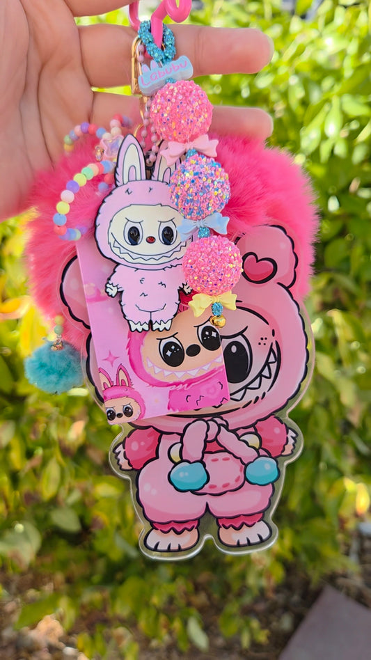 Jumbo Labubu Keychains