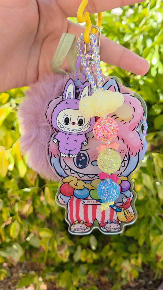Jumbo Labubu Keychains